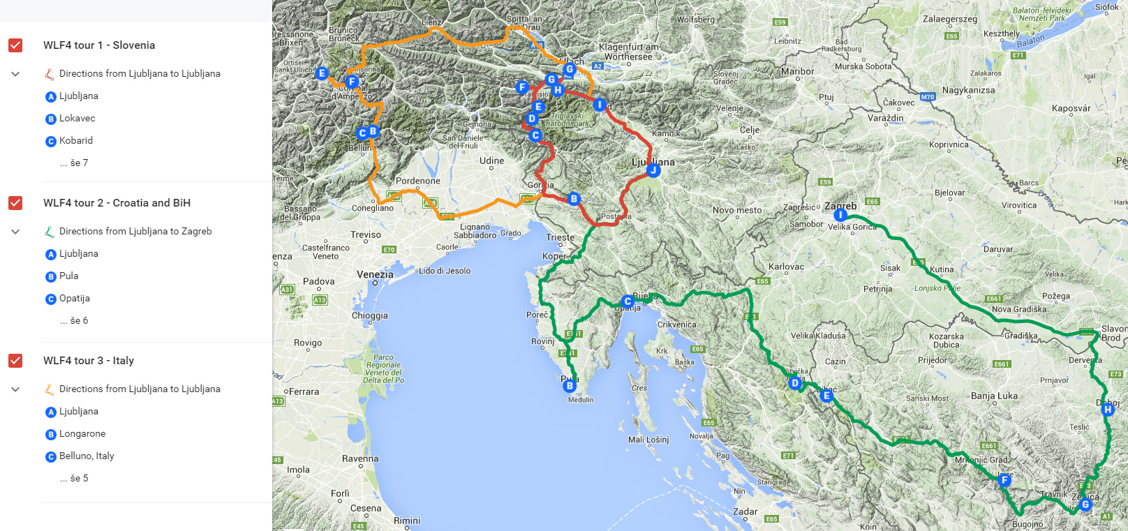 Study Tours Itinerary